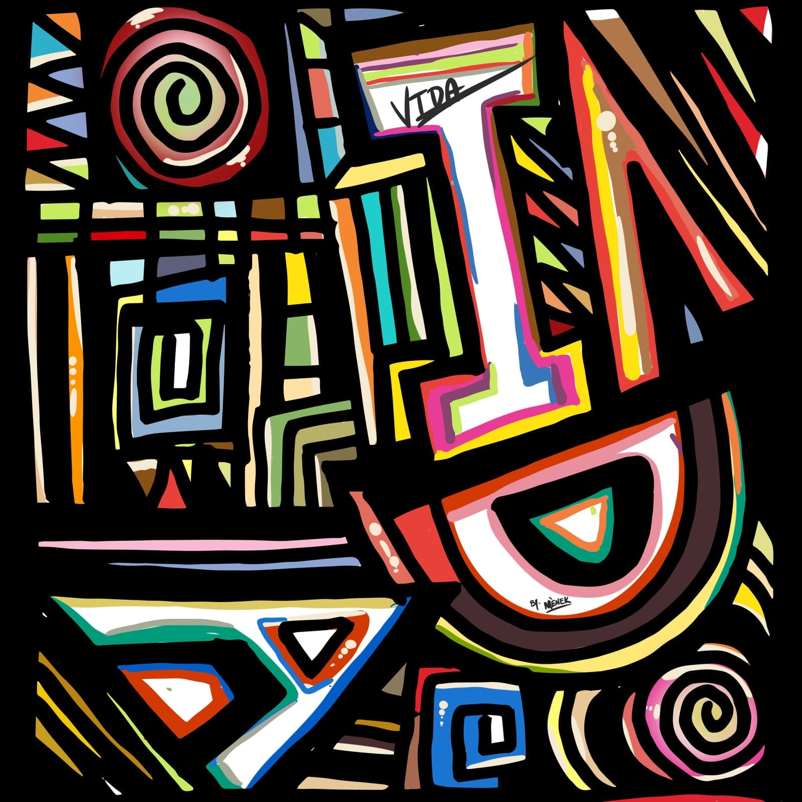 Raíces, original artwork