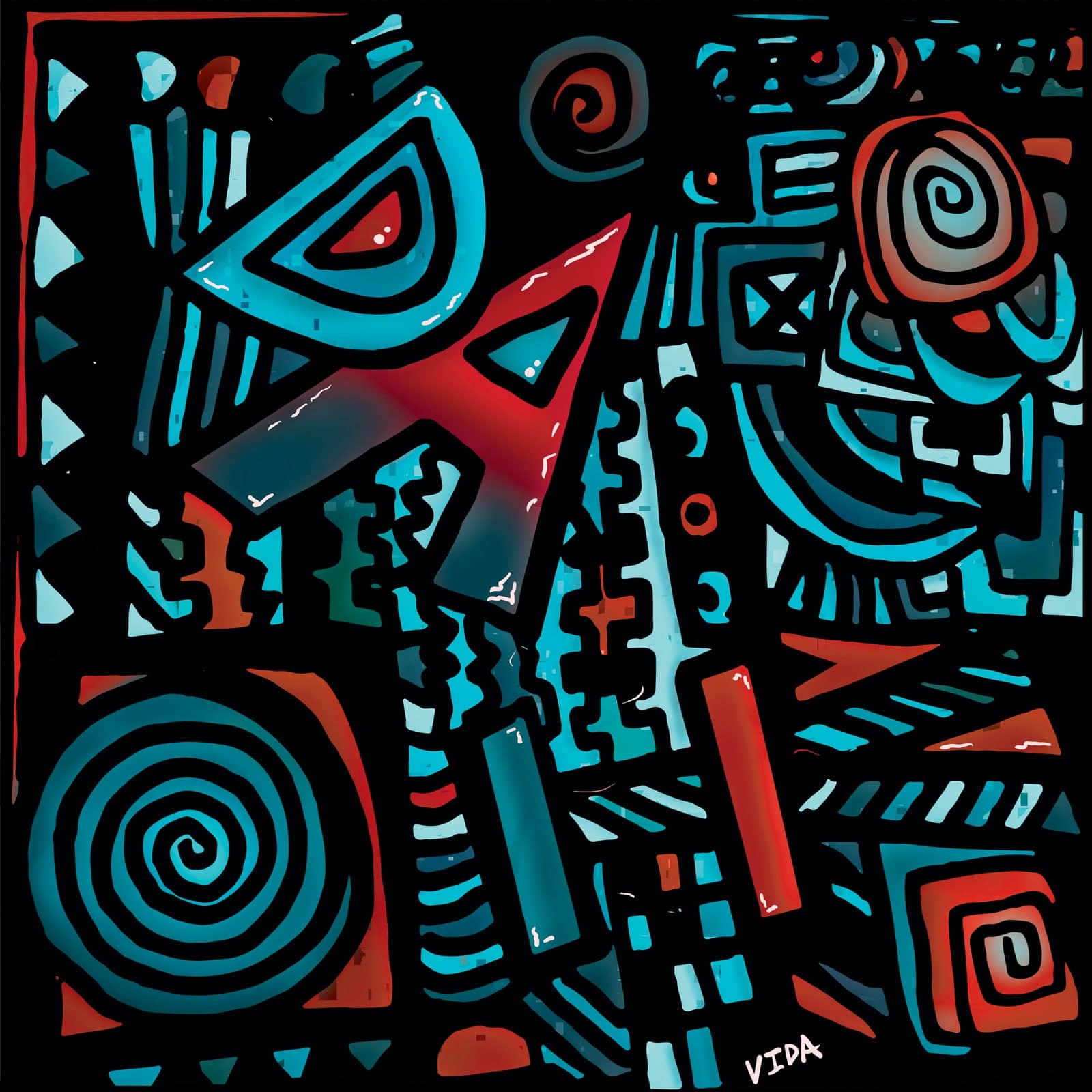 Océano, original artwork